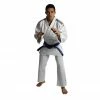MARTIAL ARTS Adidas J350 Junior Kids Judo Gi Uniform White & Black Stripes + Belt