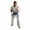 MARTIAL ARTS Adidas J350 Club Judo Gi Uniform Junior White & Coloured Stripes + Belt