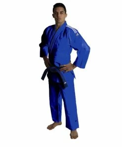 Adidas J500 Judo Training Gi Uniform BLUE Lightweight