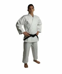 Adidas J990 Millenium Judo Gi Uniform White Double Weave Senior