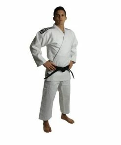 Adidas Judo Champion II 2 Slim Cut IJF Gi Uniform White Senior