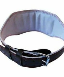 Morgan Platinum 15cm Wide Leather Weight Lifting Belt Commercial Grade LB-1