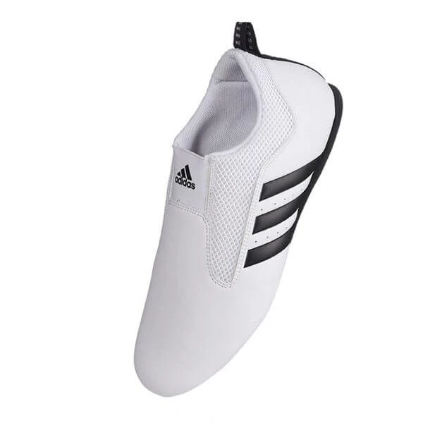 Martial Arts Shoes Adidas CONTESTANT-PRO WHITE W/ Black Stripes Martial Arts Shoe Lightweight Flexible 11 Martial Arts Shoes Adidas CONTESTANT-PRO WHITE W/ Black Stripes Martial Arts Shoe Lightweight Flexible