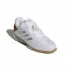 Adidas LEISTUNG.16 2 II Weightlifting Shoes White/Silver Metallic Lace + Adjust