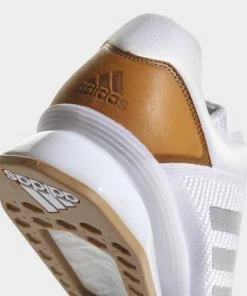 Adidas LEISTUNG.16 2 II Weightlifting Shoes White/Silver Metallic Lace + Adjust 11 Adidas LEISTUNG.16 2 II Weightlifting Shoes White/Silver Metallic Lace + Adjust