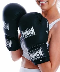 Punch Armadillo Safety Bag Gloves Black BOXING / MUAY THAI / MMA 14 Punch Armadillo Safety Bag Gloves Black BOXING / MUAY THAI / MMA