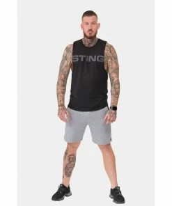BOXING / MUAY THAI / MMA Sting Men's Titan Muscle Singlet - Black