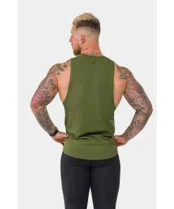 Sting Men's Titan Muscle Singlet - Khaki BOXING / MUAY THAI / MMA