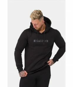 STING Men's Ultra Hoodie - Black/Grey/Khaki
