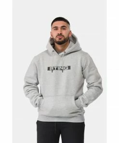 STING Men's Ultra Hoodie - Black/Grey/Khaki