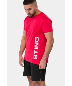 Sting Men's Ultra Tee - Black/Grey/Red/Blue 41 Sting Men's Ultra Tee - Black/Grey/Red/Blue