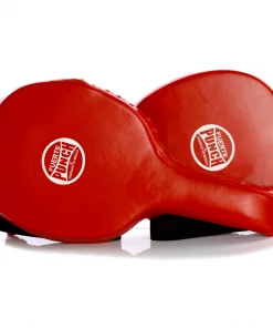 Punch Mexican Fuerte™ Boxing Focus Paddles Pads PAIR - Red BOXING / MUAY THAI / MMA