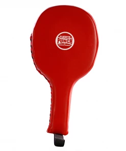 Punch Mexican Fuerte™ Boxing Focus Paddles Pads PAIR - Red BOXING / MUAY THAI / MMA