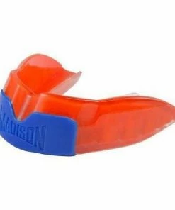 BOXING / MUAY THAI / MMA Madison Magnum Pro Mouthguard - Red/Clear/Blue Rugby League NRL