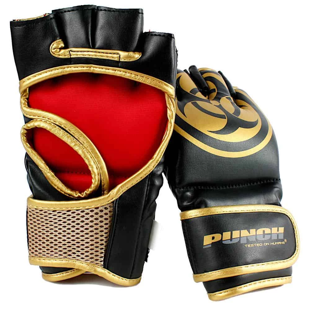 PUNCH Urban MMA Gloves V30 - Black/Gold - Black/Blue - Black/White BOXING / MUAY THAI / MMA 5 PUNCH Urban MMA Gloves V30 - Black/Gold - Black/Blue - Black/White BOXING / MUAY THAI / MMA