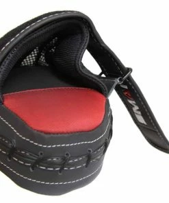 BOXING / MUAY THAI / MMA SMAI Elite85 Leather Focus Mitts Pads Pair Black And Red 12 BOXING / MUAY THAI / MMA SMAI Elite85 Leather Focus Mitts Pads Pair Black And Red