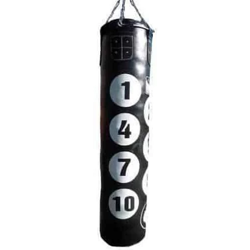 BOXING / MUAY THAI / MMA Morgan 5ft Number Hanging Punching Boxing Bag - Black 3 BOXING / MUAY THAI / MMA Morgan 5ft Number Hanging Punching Boxing Bag - Black
