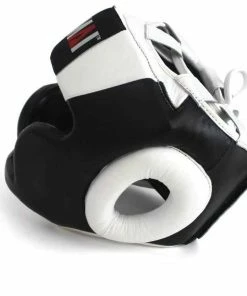 BOXING / MUAY THAI / MMA SMAI PRO85 Leather Training Boxing Head Guard Gear