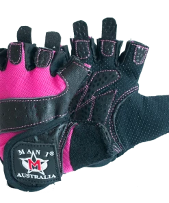Mani Womens Weight Training Gloves - Pink