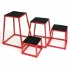 FUNCTIONAL FITNESS SMAI - Plyometric Box Set Of 4 Steel 1 FUNCTIONAL FITNESS SMAI - Plyometric Box Set Of 4 Steel