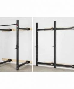 FUNCTIONAL FITNESS Morgan Fold Back Wall Mounted Cross Functional Rig Gym Grade CF-52-FLDOUT