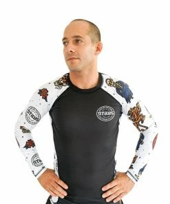 Braus Mens Chill & Jiu Rash Guard – Long Sleeve Gis