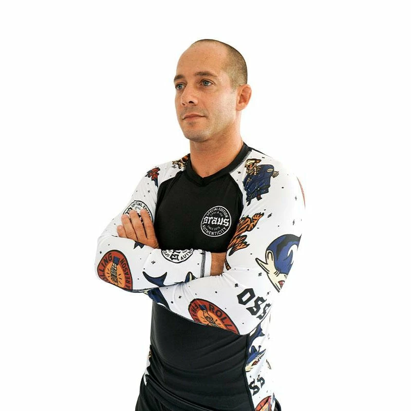 Braus Mens Chill & Jiu Rash Guard – Long Sleeve Gis 5 Braus Mens Chill & Jiu Rash Guard – Long Sleeve Gis