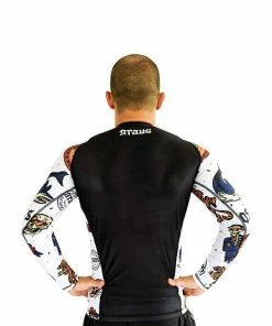 Braus Mens Chill & Jiu Rash Guard – Long Sleeve Gis 9 Braus Mens Chill & Jiu Rash Guard – Long Sleeve Gis