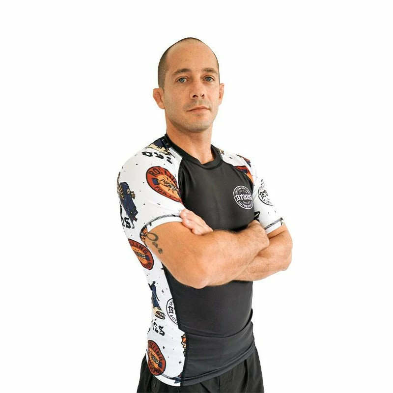 Gis Braus Mens Chill & Jiu Rash Guard – Short Sleeve 4 Gis Braus Mens Chill & Jiu Rash Guard – Short Sleeve