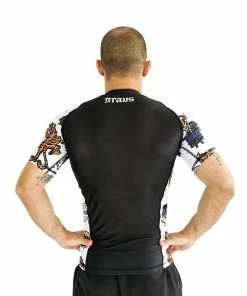 Gis Braus Mens Chill & Jiu Rash Guard – Short Sleeve 9 Gis Braus Mens Chill & Jiu Rash Guard – Short Sleeve