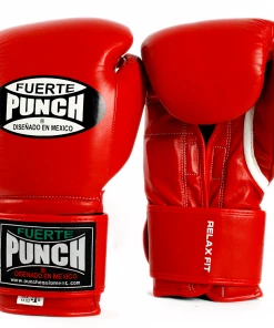 Punch Mexican Fuerte Ultra Leather Boxing Gloves Red / Blue BOXING / MUAY THAI / MMA