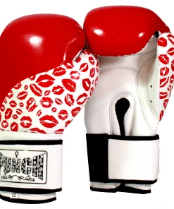 Punch Womens Boxing Gloves Lip Art Red 12oz Limited Edition BOXING / MUAY THAI / MMA