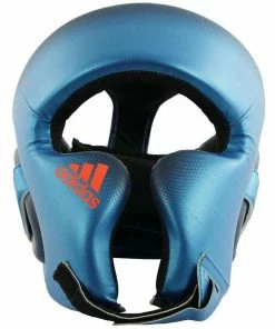 Adidas Boxing Speed Hear Gear Guard Metallic Blue/Yellow