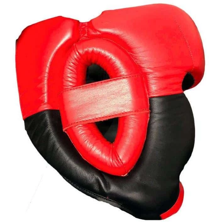 Adidas Leather Super Pro Training Full Face Head Gear Guard Black Red BOXING / MUAY THAI / MMA 7 Adidas Leather Super Pro Training Full Face Head Gear Guard Black Red BOXING / MUAY THAI / MMA