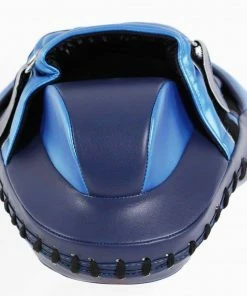 Adidas Short Curved Super Focus Mitt Punch Pads 3D Metallic Blue Boxing Training 11 Adidas Short Curved Super Focus Mitt Punch Pads 3D Metallic Blue Boxing Training