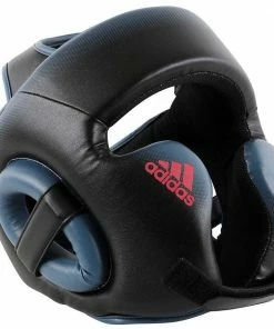 Adidas Womens Boxing Speed Head Gear Guard Black & Shock Red BOXING / MUAY THAI / MMA