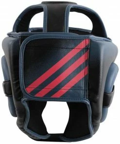 Adidas Womens Boxing Speed Head Gear Guard Black & Shock Red BOXING / MUAY THAI / MMA
