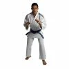 MARTIAL ARTS Adidas J350 Club Judo Senior Gi Uniform White & Black Stripes + Belt