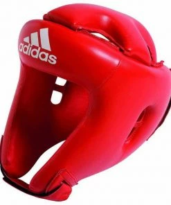 BOXING / MUAY THAI / MMA Adidas Junior Kids Competition Head Gear Guard Blue Red