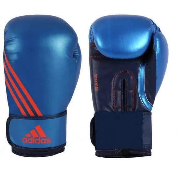 Adidas Speed 100 Boxing Gloves 10oz 12oz Metallic Blue BOXING / MUAY THAI / MMA 3 Adidas Speed 100 Boxing Gloves 10oz 12oz Metallic Blue BOXING / MUAY THAI / MMA