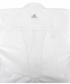 Adidas Kumite Fighter Karate Gi Uniform White Stripes