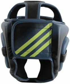 Adidas Boxing Speed Hear Gear Guard Metallic Blue/Yellow