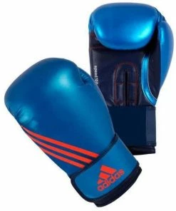 Adidas Speed 100 Boxing Gloves 10oz 12oz Metallic Blue BOXING / MUAY THAI / MMA 7 Adidas Speed 100 Boxing Gloves 10oz 12oz Metallic Blue BOXING / MUAY THAI / MMA