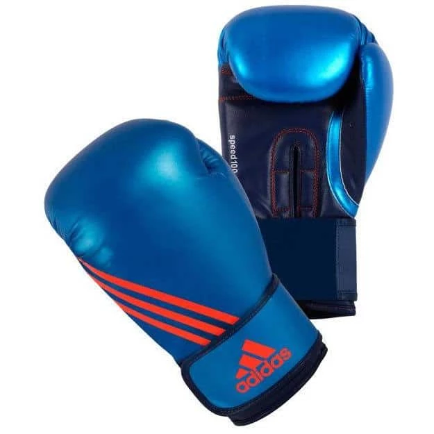 Adidas Speed 100 Boxing Gloves 10oz 12oz Metallic Blue BOXING / MUAY THAI / MMA 5 Adidas Speed 100 Boxing Gloves 10oz 12oz Metallic Blue BOXING / MUAY THAI / MMA