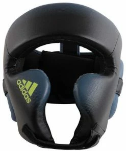 Adidas Boxing Speed Hear Gear Guard Metallic Blue/Yellow