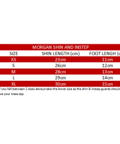 Morgan Elastic Shin & Instep Protectors Pro Grade BOXING / MUAY THAI / MMA 19 Morgan Elastic Shin & Instep Protectors Pro Grade BOXING / MUAY THAI / MMA