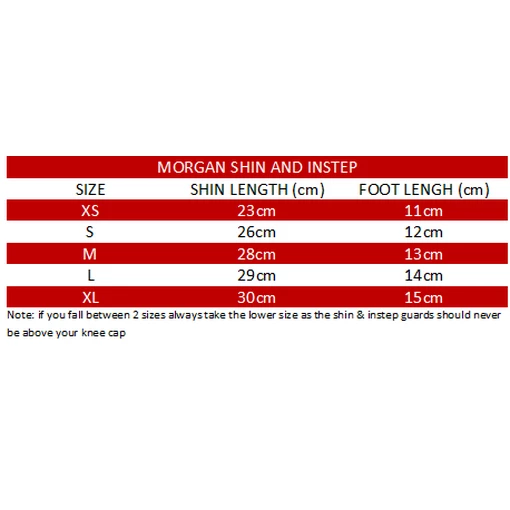 Morgan Elastic Shin & Instep Protectors Pro Grade BOXING / MUAY THAI / MMA 11 Morgan Elastic Shin & Instep Protectors Pro Grade BOXING / MUAY THAI / MMA