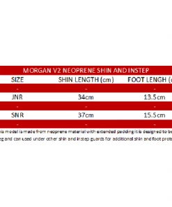 Morgan V2 Neoprene Shin & Instep Foot Guard Muay Thai Kickboxing Taekwondo