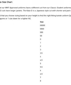 SMAI WKF Karate Uniform - Premium Kata Gi - Kaminari X MARTIAL ARTS