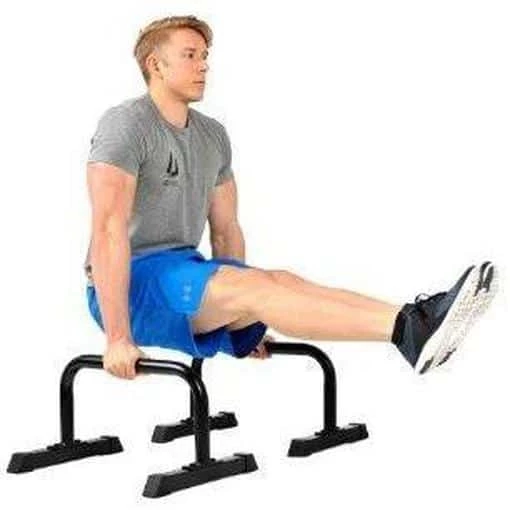 FUNCTIONAL FITNESS Morgan "Small" Parallette Bars (Pair) Black Powder Coated Training 4 FUNCTIONAL FITNESS Morgan "Small" Parallette Bars (Pair) Black Powder Coated Training